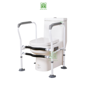 Tay vịn bồn cầu, giá đỡ nhà vệ sinh cho người cao tuổi an toàn