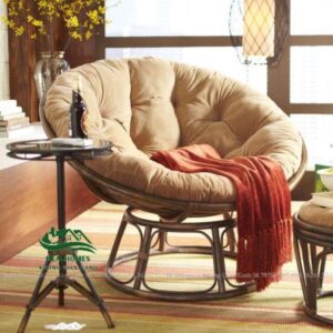 Đôn Papasan Giả Mây