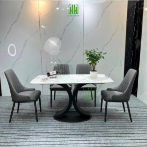 Bộ bàn ăn nhập khẩu dùng phòng ăn phòng bếp phòng khách sang trọng bảo hành 2 năm