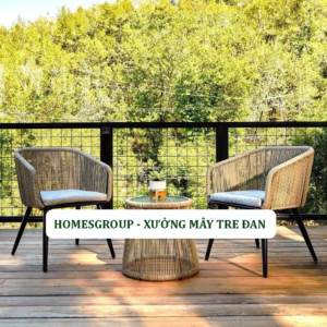 Bộ bàn ghế lưng vuông