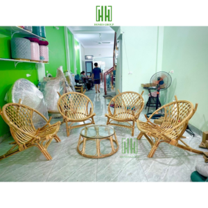 Bộ ghế song mây