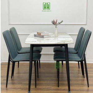 Bộ bàn ghế ăn nhập khẩu cao cấp sang trọng phòng ăn phòng khách
