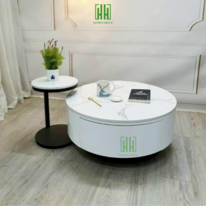 Cặp bàn trà sofa hộp tròn