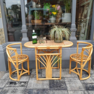 Bộ bàn ghế mây tự nhiên