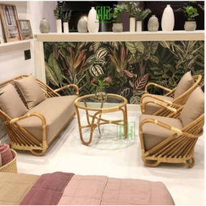 Bộ sofa mây cổ điển