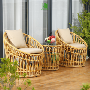 Ghế sofa trứng mây nhựa