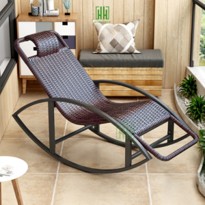 Ghế bập bênh giả mây