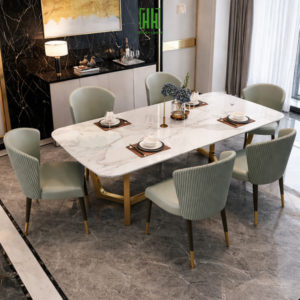 Bàn ăn mặt đá nhập khẩu