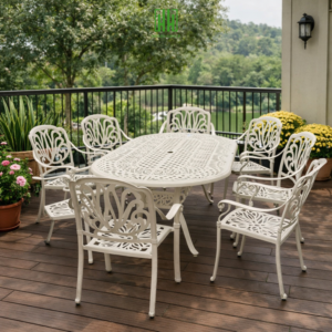 Bộ bàn ghế nhôm đúc