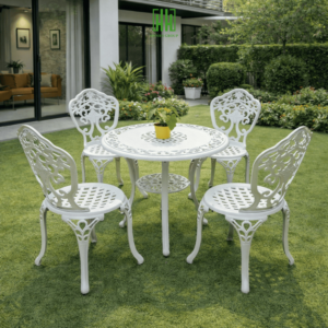 Bộ bàn ghế nhôm đúc