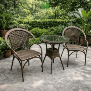 Bộ bàn ghế mây nhựa