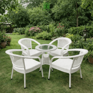 Bộ bàn ghế mây nhựa